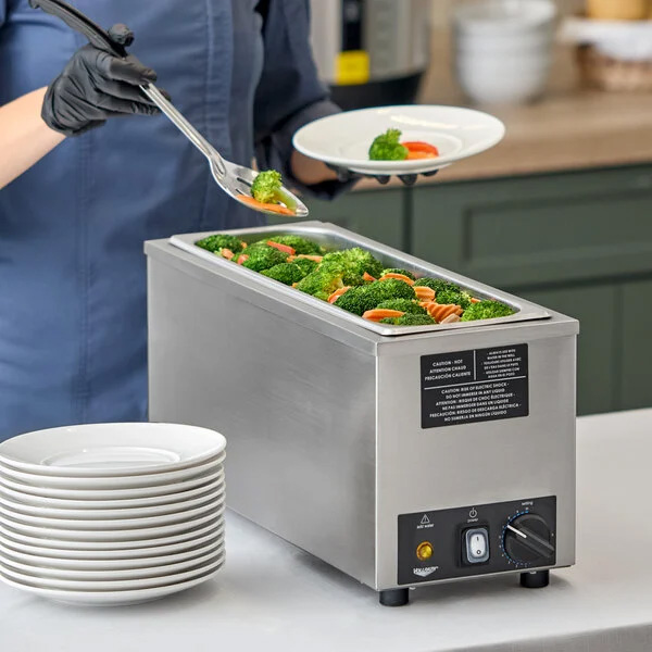 WARMER FOOD PAN HALF SIZE LONG 120 VOLT 500W