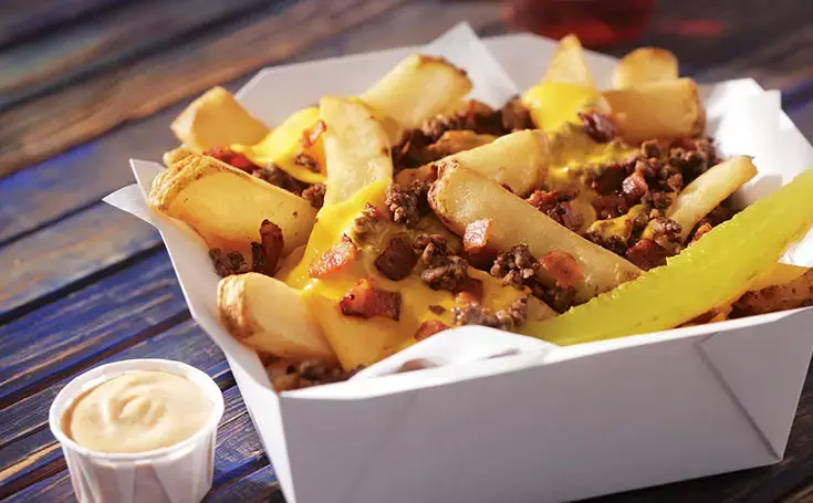 FRIES STEAK CUT FROZEN