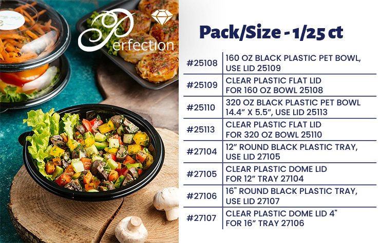 TAKE-OUT BOWLS AND LIDS