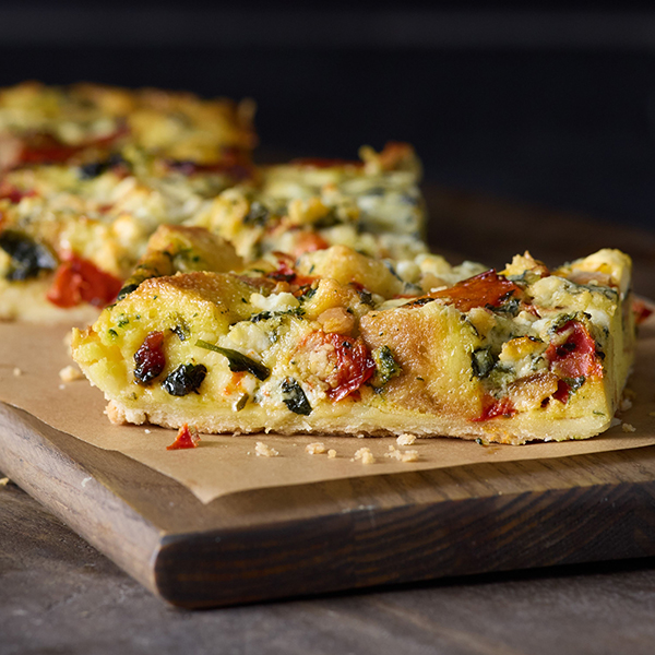 QUICHE MEDITERRANEAN 9 PIECE FROZEN