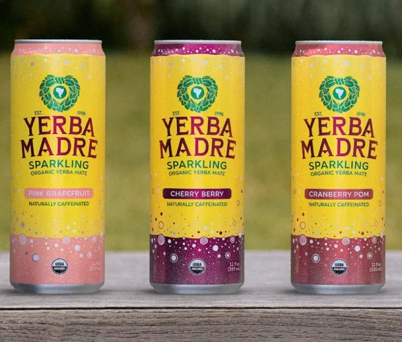 YERBA MATE SPARKLING ORGANIC CAN 12/12 OZ